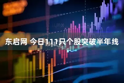 东启网 今日111只个股突破半年线