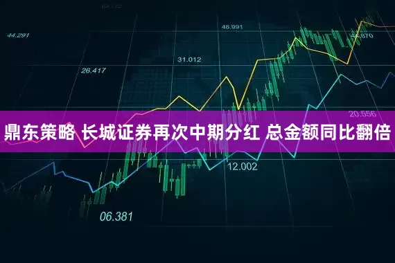 鼎东策略 长城证券再次中期分红 总金额同比翻倍